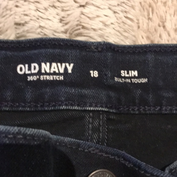 2 pairs of Boys old navy jeans size 18. Worn a few times. - Picture 2 of 4